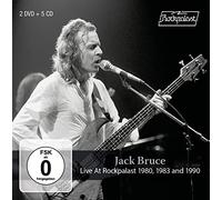 Jack Bruce Live at Rockpalast 1980, 1983 and 1990 (CD) Box Set with DVD