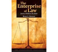 Bruce L. Benson The Enterprise of Law (Tascabile)