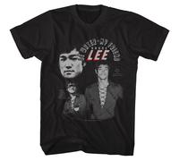 Bruce Lee Be Water American Classics T-Shirt Uomo Manica Corta Nera