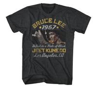 Bruce Lee - Box Smirk - Maniche Corte - Heather - Adulto - T-Shirt