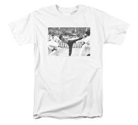 Bruce Lee - Calcio Alla Testa - T-Shirt Manica Corta Unisex Adulto - Bianca