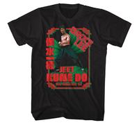 Bruce Lee Enter The Dragon American Classics T-Shirt Uomo Manica Corta Nero