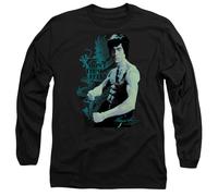 Bruce Lee Feel Long Sleeve T Shirt, Black, Nero, XXL Unisex-Adulto