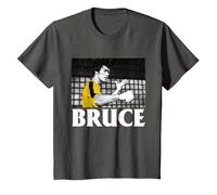 Bruce Lee Gioco della Morte Pugno Chiuso Bambini Maglietta, Bambini, Asfalto, 12 Anni