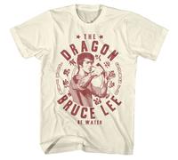 Bruce Lee - Il Drago Gung Fu - Classici Americani - Corto Adulto Bianco Solido