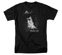 Bruce Lee - In Your Face - T-Shirt A Maniche Corte Unisex Per Adulti - Nero