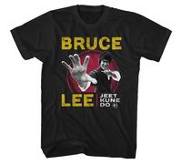 Bruce Lee Jeet Kune Do T-Shirt Manica Corta Uom Regular Cotone Nero