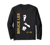 Bruce Lee - Leggenda delle arti marziali Jeet Kune Do Maglia a Manica