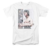 Bruce Lee - Revving Up - Maglietta A Maniche Corte Unisex Per Adulti - Bianca