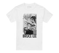 Bruce LeeBlack and White 2 Maglietta Adulto Unisex (TV21440)