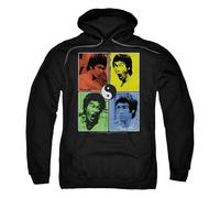 Bruce LeeEnter Color Block Felpa con Cappuccio Adulto Unisex (TV23561)