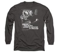 Bruce LeeNo Way As A Way Maglietta Manica Lunga Adulto Unisex (TV21438)