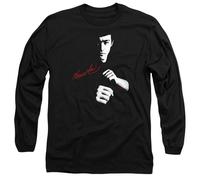 Bruce LeeThe Dragon Awaits Maglietta Manica Lunga Adulto Unisex (TV20991)
