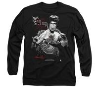 Bruce LeeThe Dragon Maglietta Manica Lunga Adulto Unisex (TV21416)