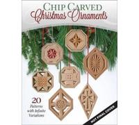 Bruce Nicholas Judy Nicholas Chip Carved Christmas Ornaments (Tascabile)