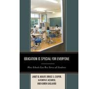 Bruce S. Cooper Karen Gagliardi Janet Mulvey Ka Education is Special (Tascabile)
