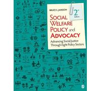 Bruce S Jansson Social Welfare Policy and Advocacy (Tascabile)