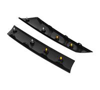 Bruce & Shark 2X Front A Pillar Black Windshield Post Trims 51137272583/84 per Mini R55 R56