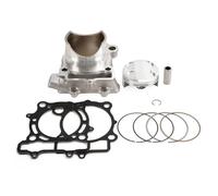 Bruce & Shark 77mm Cylinder Piston Top End Rebuild Kit per Kawasaki KX250F 2004-2008 - Includes Gaskets and Piston Rings