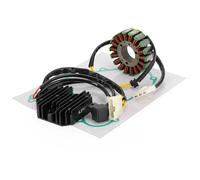 Bruce & Shark Magneto Coil Stator + Voltage Regulator + Gasket Assy per RC125 RC200 2014-2020