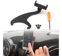 Bruce Shark Rotazione a 360 ° Supporto per telefono da auto Supporto per culla Staffa adatta per Mini Cooper F54 F55 F56 RD