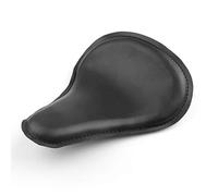 Bruce & Shark Sella per moto Sella monoposto slim in pelle nera misura grande per Bobber per Chopper per Custom