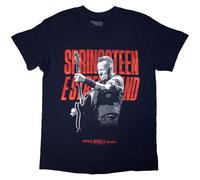 Bruce Springsteen 24 Guitar Photo T Shirt Size M