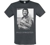 Bruce Springsteen Amplified Collection - Vintage Uomo T-Shirt Carbone XL 100% Cotone Regular