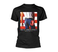Bruce Springsteen 'Born in the USA' (Nero) Maglietta - XL
