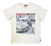 Bruce Springsteen Born To Run Maglietta Ufficiale da Uomo