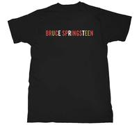 Springsteen Bruce - T-Shirt # S Unisex Black # Logo