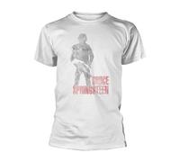 BRUCE SPRINGSTEEN - HOLOGRAM WHITE T-Shirt X-Large