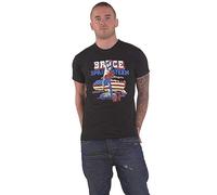 Bruce Springsteen T Shirt Born in The USA 85 Nuovo Ufficiale Unisex Nero Size M