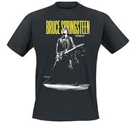 Bruce Springsteen Winterland Ballroom Guitar Uomo T-Shirt Nero M 100% Cotone Regular