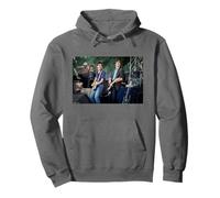 Bruce Springstein dal Vivo con Jackson Browne di Michael Grecco Felpa con Cappuccio