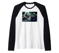 Bruce Springstein & Jackson Browne dal Vivo di Michael Grecco Maglia con Maniche Raglan