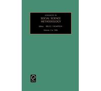 Bruce Thompson Advances in Social Science Methodology (Copertina rigida)