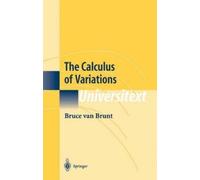 Bruce van Brunt The Calculus of Variations (Copertina rigida) Universitext