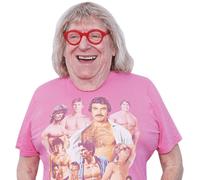 Bruce Vilanch (Pink Top) Half Body Buddy Cutout