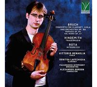 Bruch, Hindemith, Rota: Music For Viola And Orchestra
