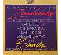 BRUCH MAX / ZEMLINSKY ALEXAND Clarinet Trio (CD)