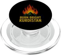 Brucia Bright Kurdistan Kurdish Pride Kurd Mountain PopSockets PopGrip per MagSafe