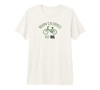 Brucia Calorie Non Olio Ciclismo Maglietta Premium