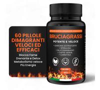 BRUCIA GRASSI POTENTI VELOCI (DIETA DIGITALE INCLUSA) 60 Pillole Dimagranti