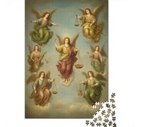 Brucia incenso in equilibrio Sette angeli 38x26cm/1000pcs Puzzle Adatto Per Adulti E Folla Dai 14 Anni in Su