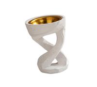 Bruciaincensi arabi per meditazioni e fragranze per la casa Diffusore in resina Bruciatore a forma torsione Vassoio raccoglicenere Incensieri in resina