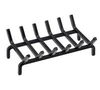 Brucialegna Braciere per Stufa 40x25 cm in Ferro Belfer 900/E Nero