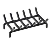Brucialegna Braciere per Stufa 40x25 cm in Ferro Belfer 900/E Nero