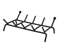 BRUCIALEGNA CON SFERA PER CAMINO 4 Barre, cm 40x30x15h
