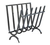 BRUCIALEGNA CULLA FERRO BATTUTO BRUCIA LEGNA PER CAMINETTO CAMINO FUOCO CM40